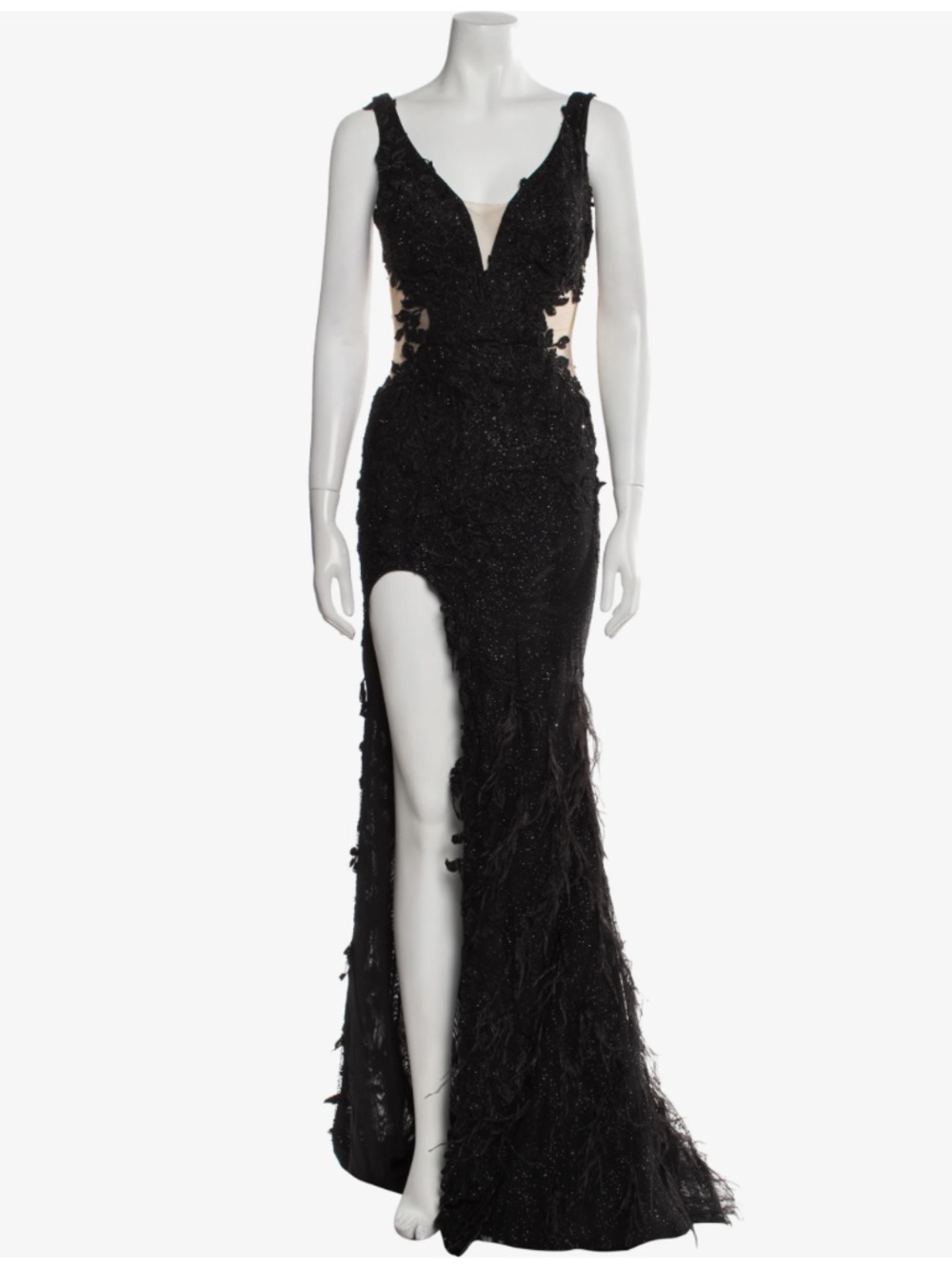 V-Neck Long Dress